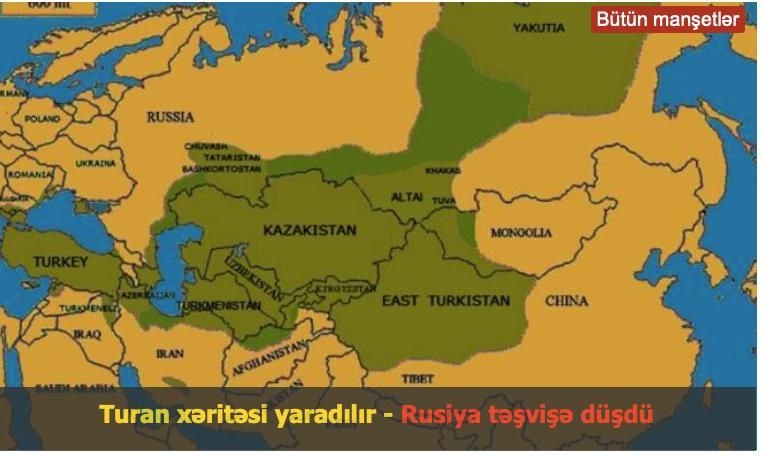 بعد از الفبای واحد کشورهای تورک، نوبت به نقشه جهان تُرک رسید.