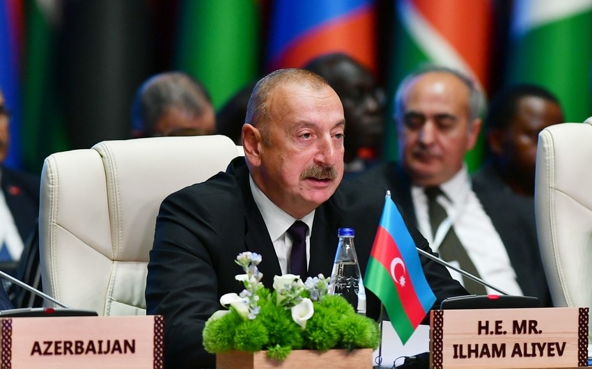 Türkiyə KİV-ləri Prezident İlham Əliyevin çıxışına geniş yer verib