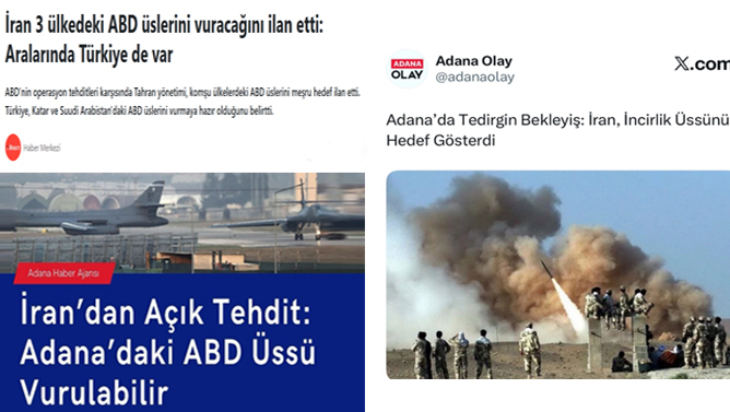 İrandan açıq təhdid; Türkiyənin Adana şəhərindəki İncirlik bazası potensial hədəf