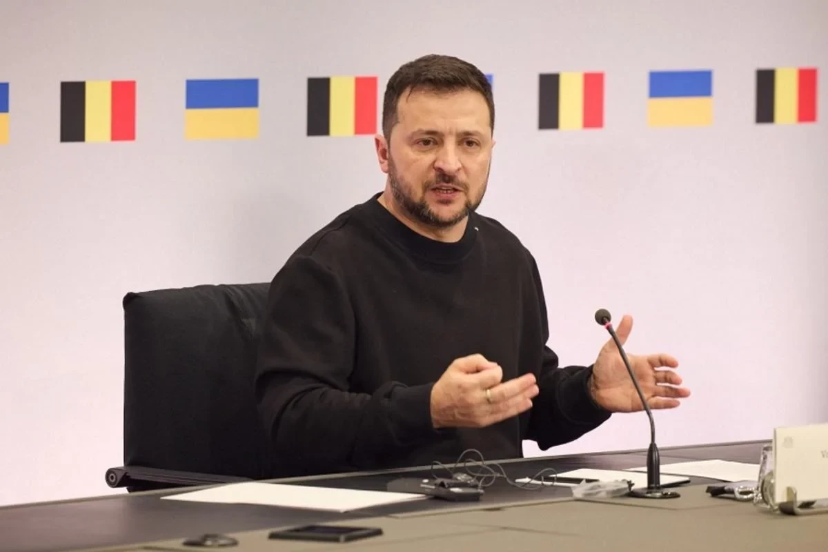 Zelenski: Kiyev Belarus hökumətinə ölkənin müharibəyə sürüklənməsinin mümkün nəticələri barədə xəbərdarlıq edib