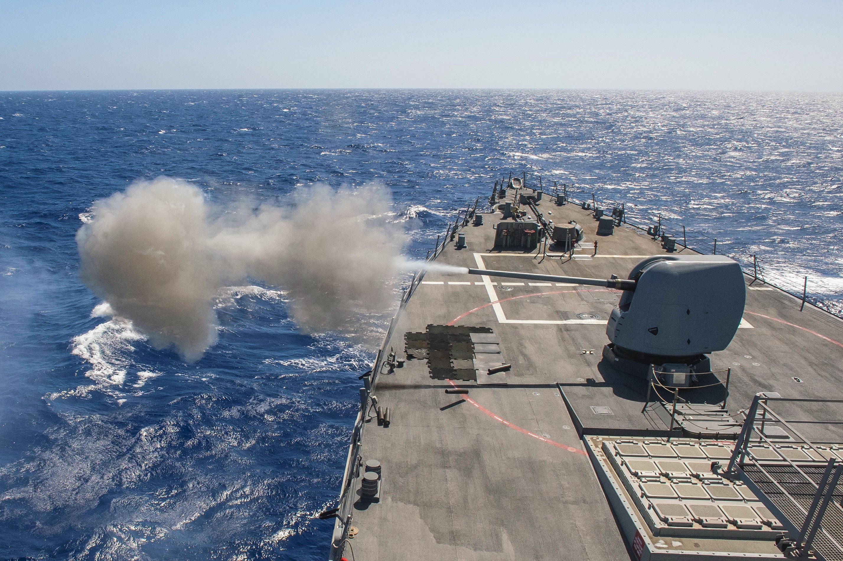 Ansarullah attacked a US warship
