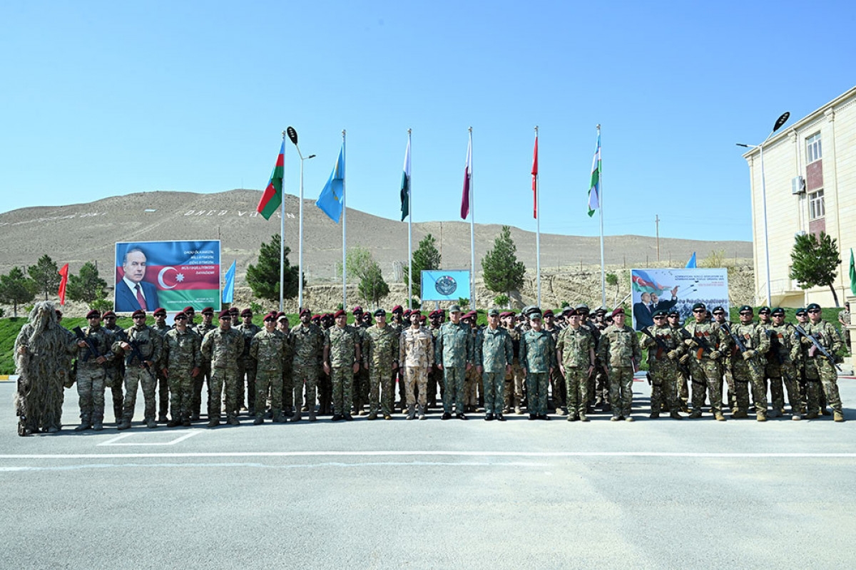 Azərbaycan, Qazaxıstan, Qətər, Özbəkistan, Pakistan və Türkiyə xüsusi təyinatlılarının təlimi keçirilir