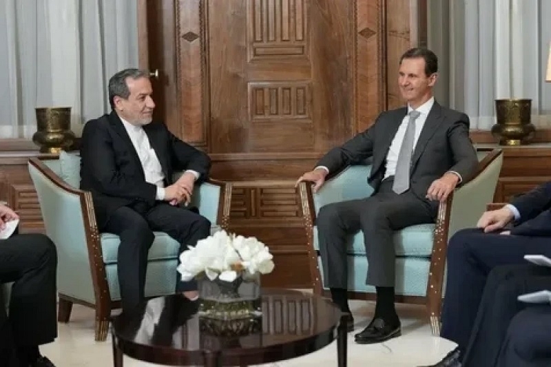 Iran FM visits Assad in Damascus