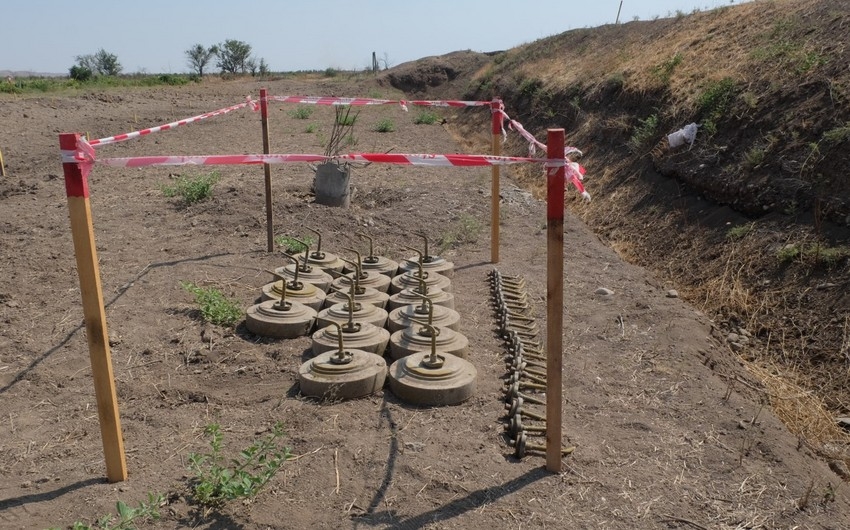 Azad edilmiş ərazilərdə daha 57 mina, 718 PHS aşkarlanıb
