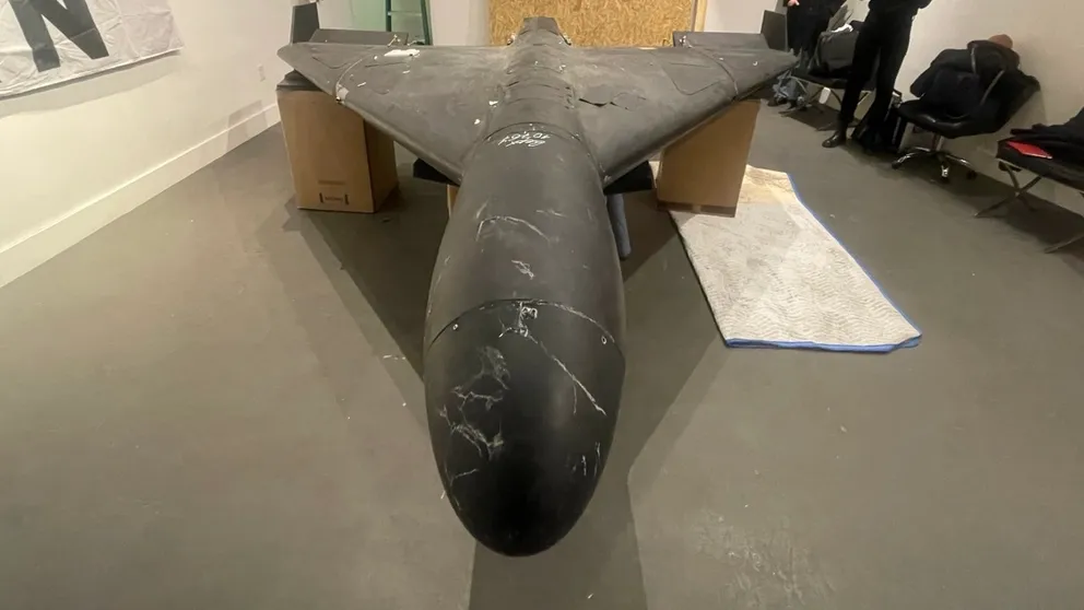 Iranian drone captured in Ukraine will be displayed in US