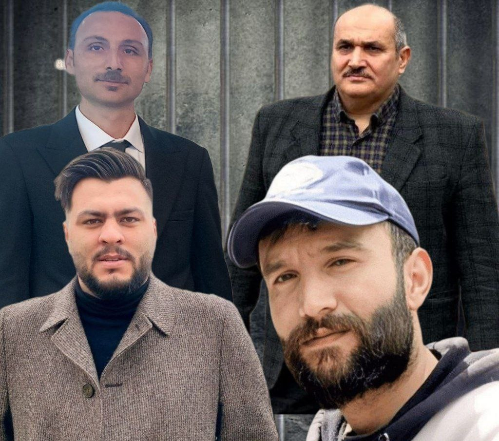 عدم تماس با خانواده و بی‌خبری از وضعیت چهار فعال ملی آذربایجان پس از انتقال به بازداشتگاه ۲۰۹ اوین