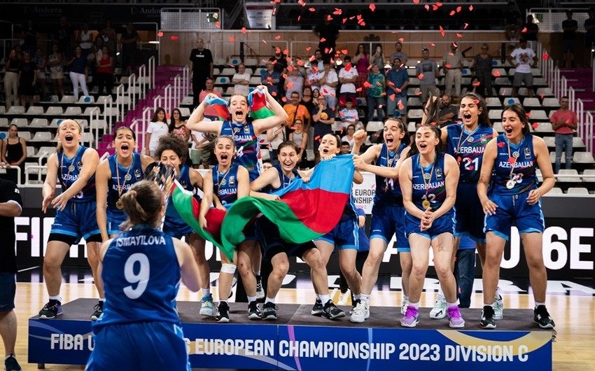 Azərbaycanın basketbol millisi Avropa çempionu olub