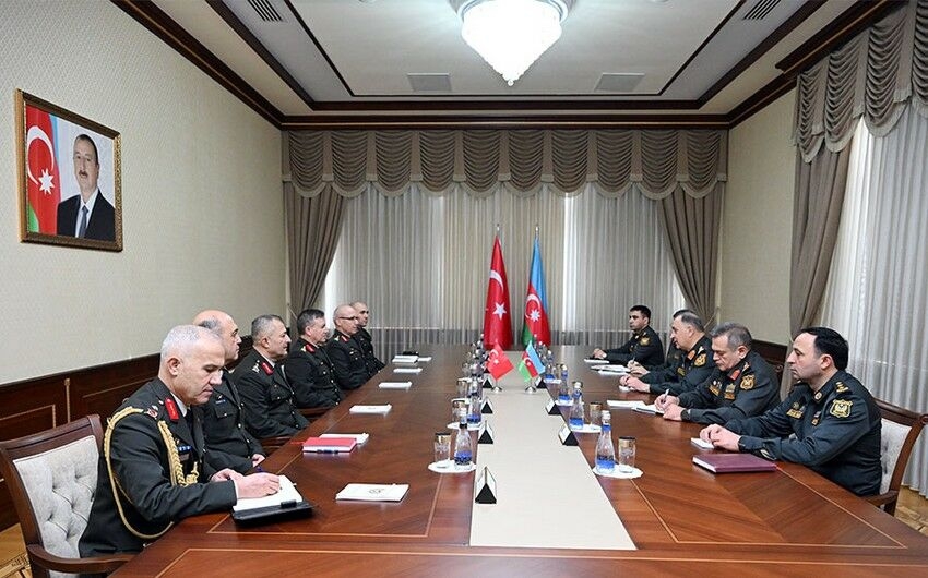 Kərim Vəliyev Türkiyə nümayəndə heyəti ilə görüşdü