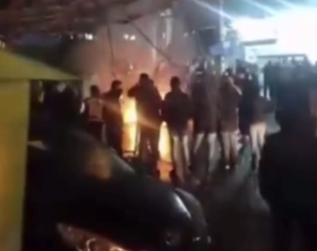 شعار ملت آذربایجان در تبریز: مرگ بر خامنه‌ای، مرگ بر دیکتاتور