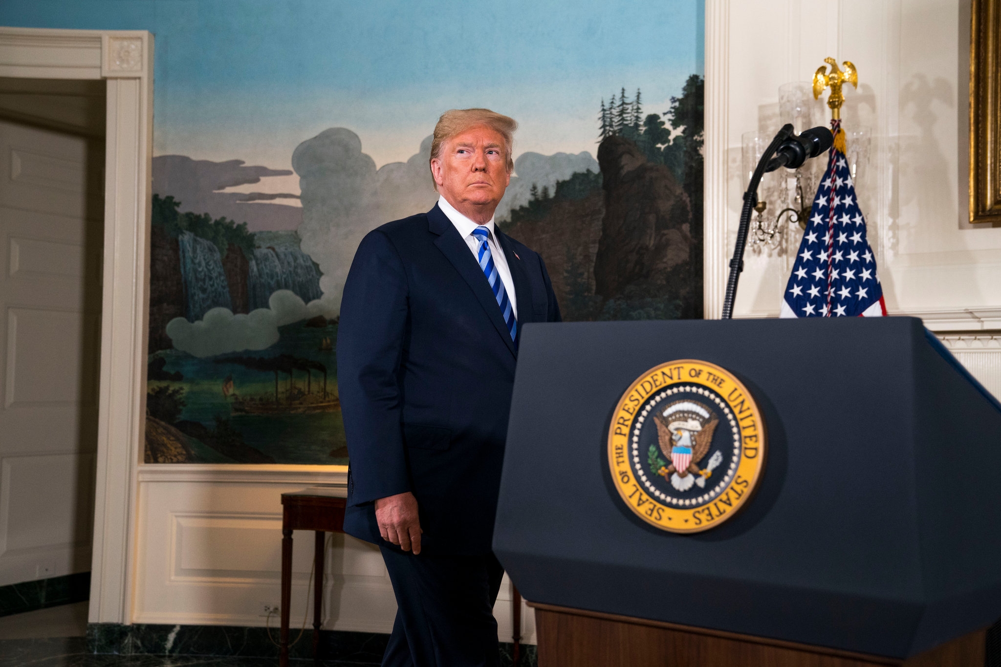 Trump will attempt to negotiate with Iran before applying pressure to its nuclear program.