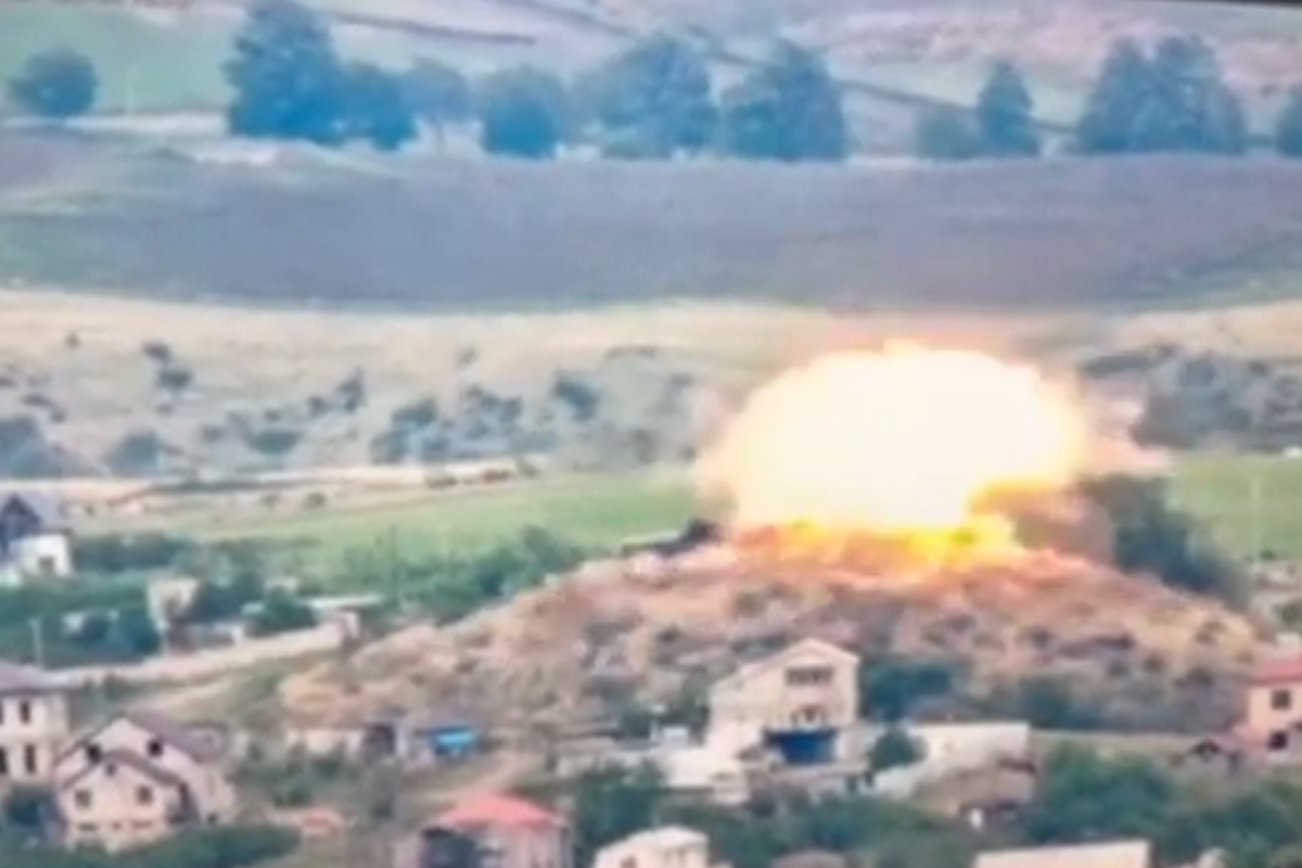 Ermənistan Ordusunun Xankəndidəki “Tor zenit” raket kompleksi məhv edilib