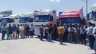 اعتصاب کامیون‌داران در ایران برای ششمین روز متوالی