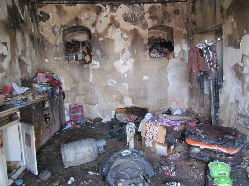 An explosion occurred in an apartment in Tabriz