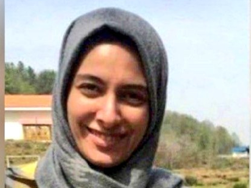 A female activist was sentenced to nine years in prison