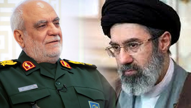 رهبر رونمایی نشده ایران با پیامی کشته شدن رئیس سازمان اطلاعات سپاه را تایید کرد