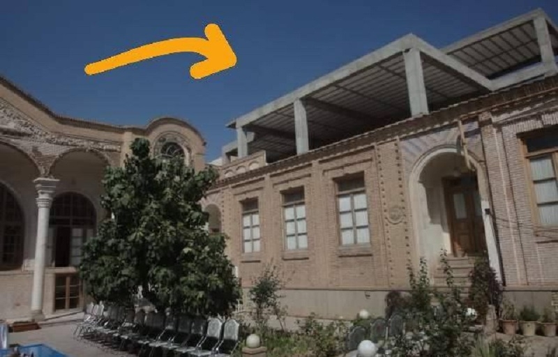 تجاوز به حریم «خانه تاریخی علوی» موزه سفال تبریز