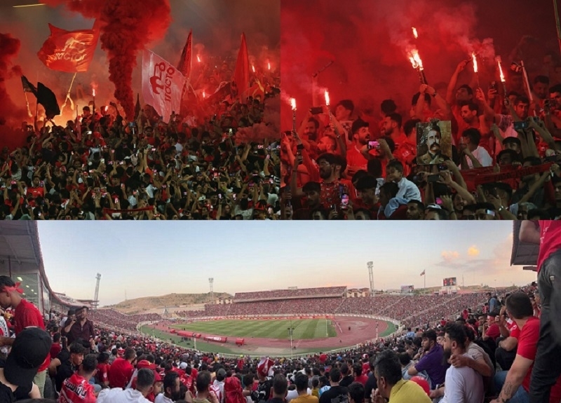 National slogans chanted during "Tractor" vs "Persepolis" game