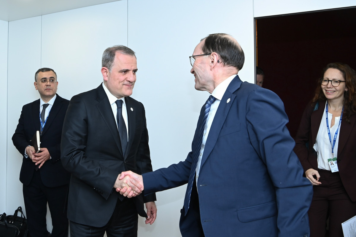 Ceyhun Bayranov Norveç XİN rəhbəri ilə görüşüb