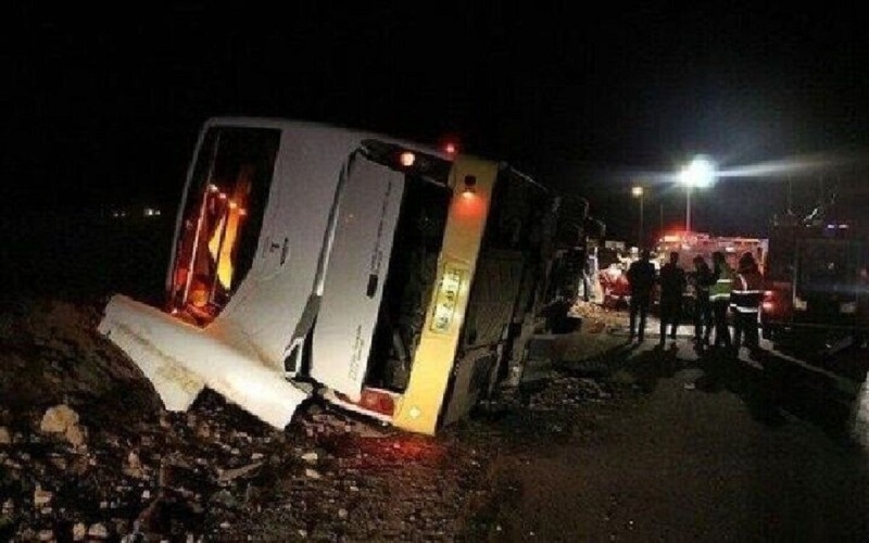 Numerous people were hurt in a serious traffic accident in South Azerbaijan
