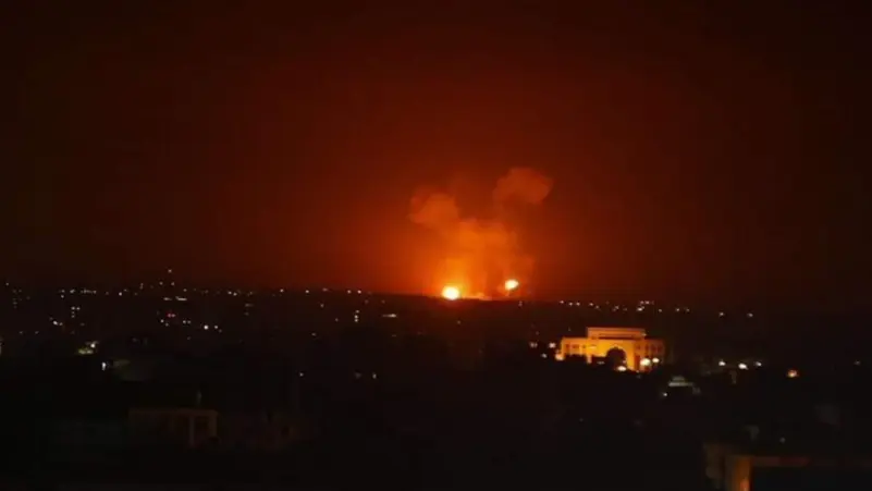 حملات هوایی اسرائیل به انبارهای حزب‌الله در حومه دمشق