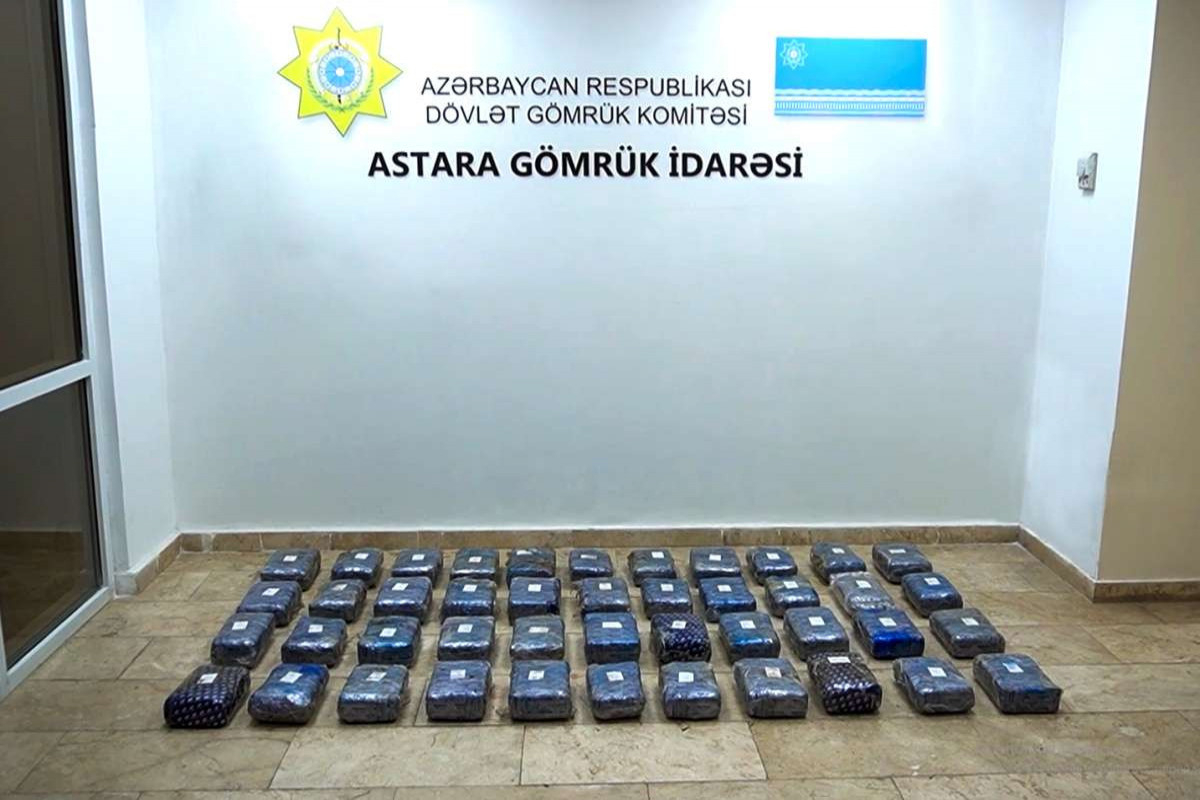 İrandan Rusiyaya gedən yük maşınında 51 kq marixuana aşkarlanıb