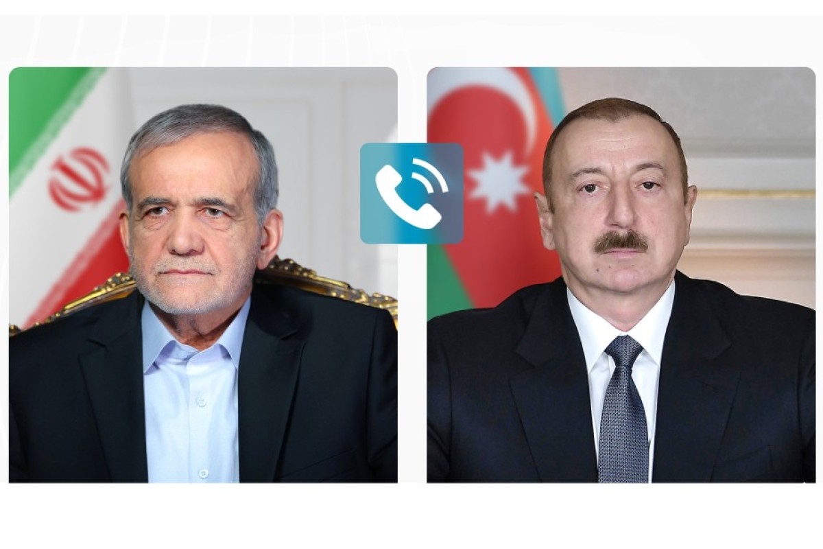Məsud Pezeşkian Prezident İlham Əliyevə zəng edib