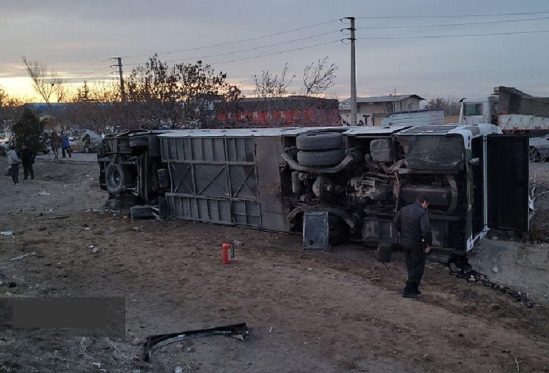 Accident on Tufarqan–Ilkhichi road