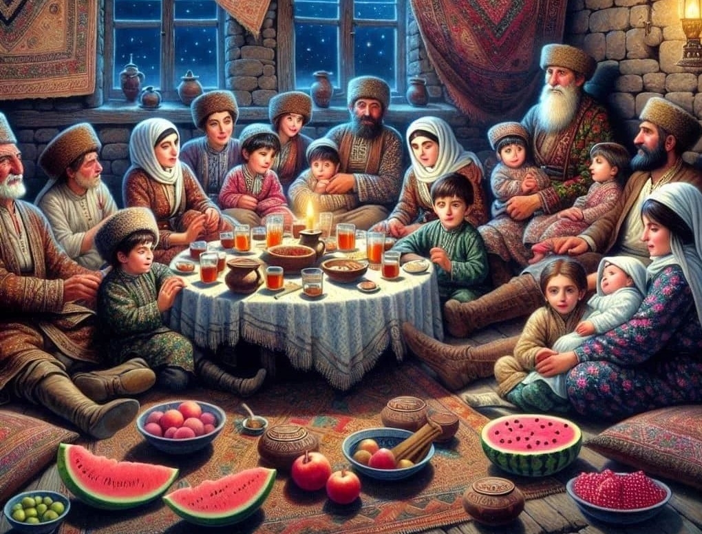 مراسم «چیلله گئجه سی» آذربایجان یادگاری از دوران اساطیر - دکتر توحید ملک زاده