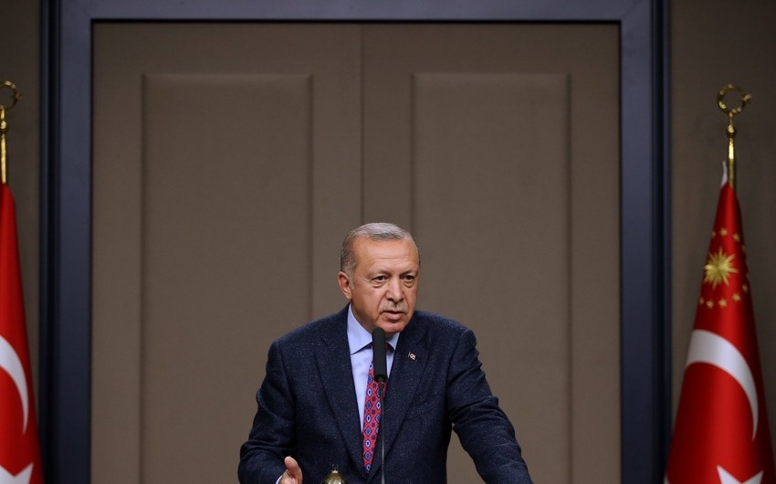 Ərdoğan: Suriyada sabitliyi pozmaq istəyən öz qarşısında Türkiyəni görəcək