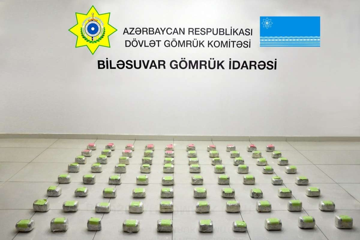 İrandan Rusiyaya soğan aparan yük maşınında 25 kq marixuana aşkar edilib