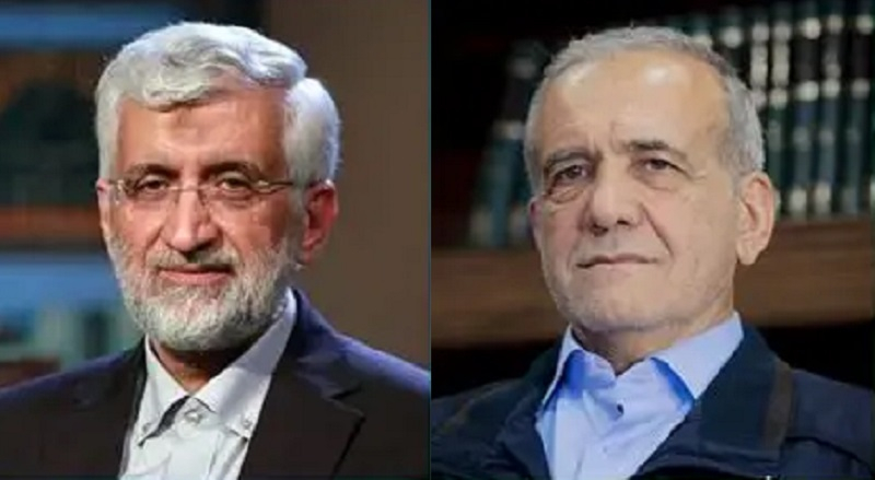 Laricanini Pezeşkianın rəqibi əvəz edə bilər