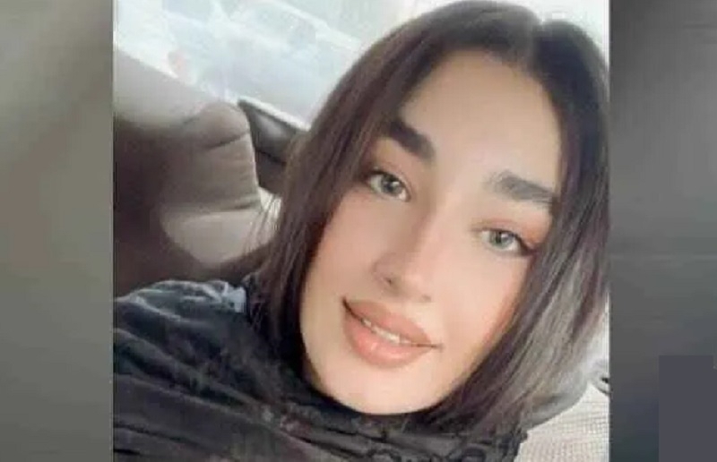 Iranian police shot a young woman