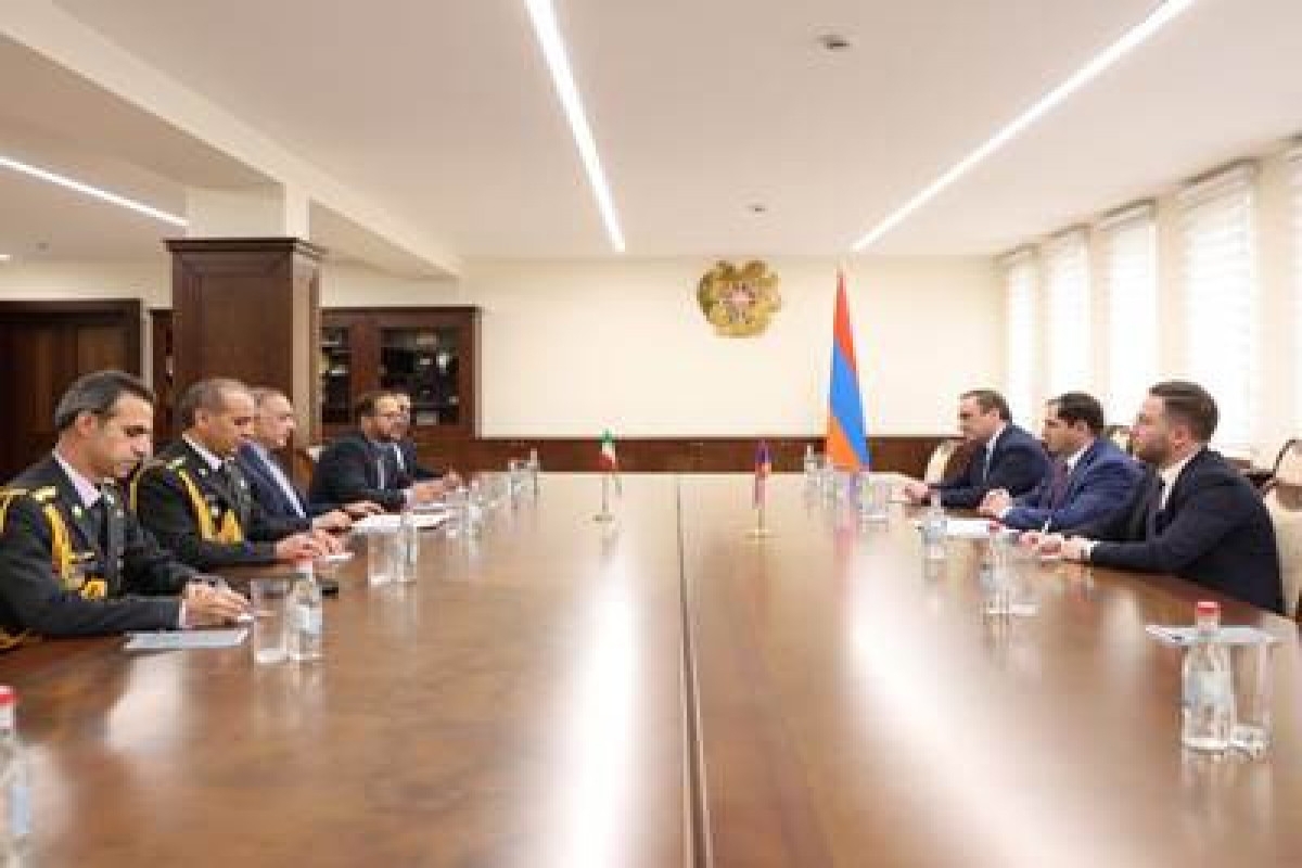 The defense cooperation between Armenia and Iran was discussed