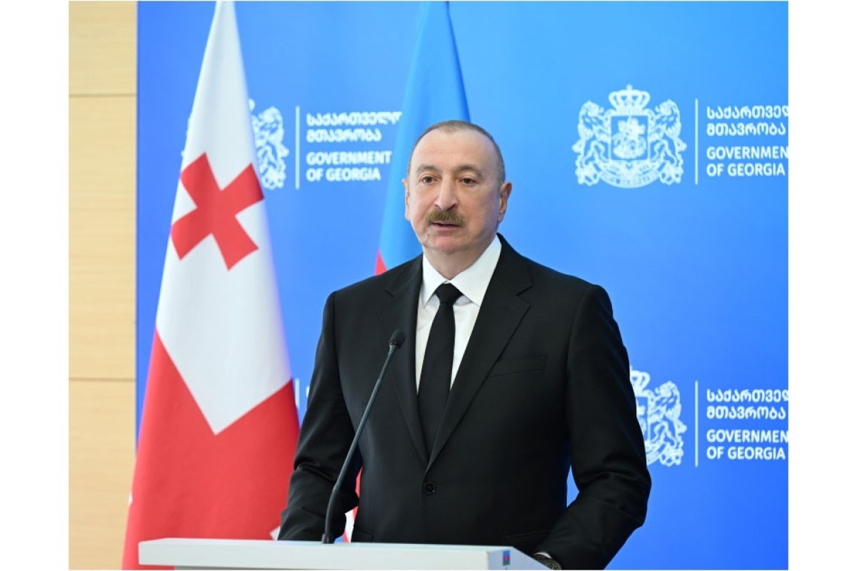 Prezident İlham Əliyev: Azərbaycan və Gürcüstan münasibətləri digər ölkələr üçün nümunə ola bilər