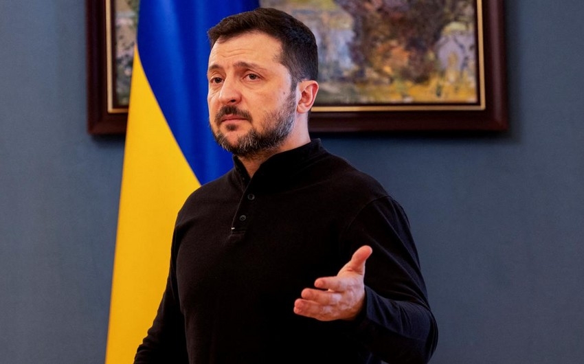 Zelenski: Kiyev ABŞ-nin verdiyi hərbi yardımı borc kimi qəbul etməyəcək