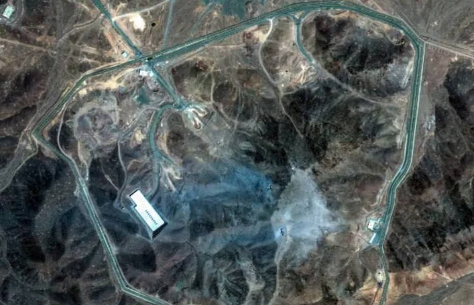 ساخت دیوار امنیتی در اطراف سایت نطنز