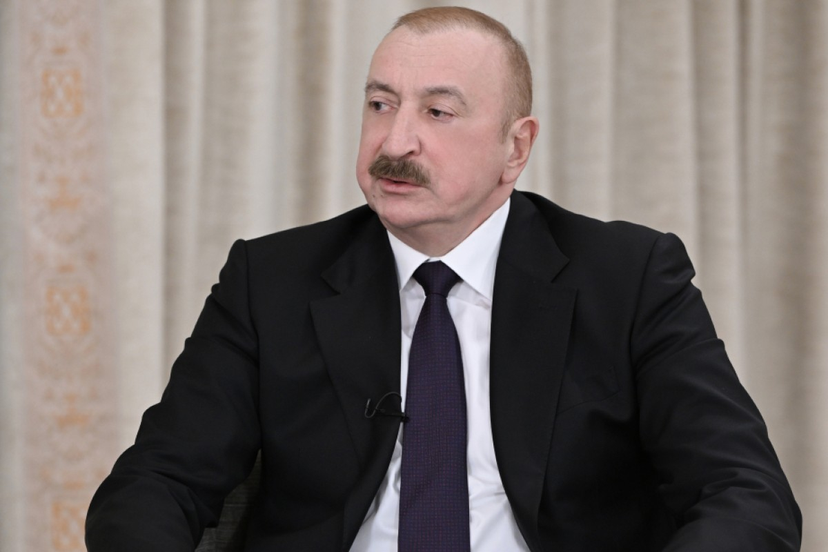 Prezident İlham Əliyev qanunsuz separatçı rejimin liderlərinə verilən cəzadan danışıb