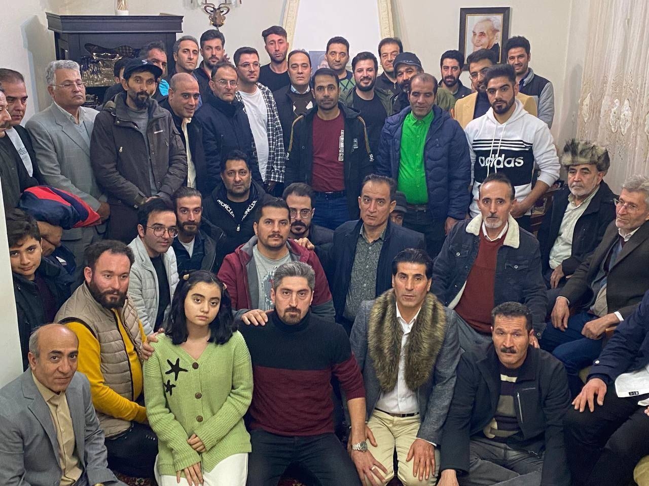 دیدار فعالین حرکت ملی آذربایجان با جواد سودبر در شهرستان قوشاچای