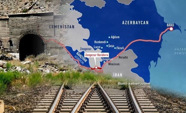 نوسازی کامل راه‌آهن نخجوان و پیشرفت پروژه کریدور زنگه‌زور