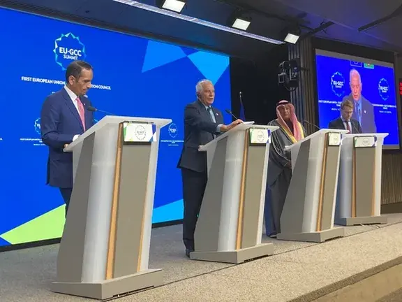 اتحادیه اروپا و شورای همکاری خلیج عربی: ایران به «اشغال جزایر سه‌گانه» پایان دهد
