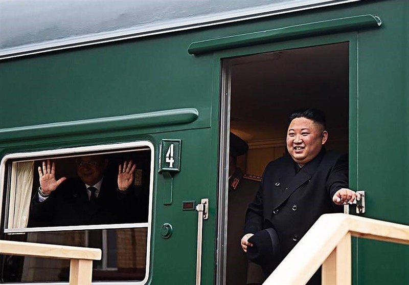 قطار کیم جونگ اون رهبر کره شمالی وارد روسیه شد