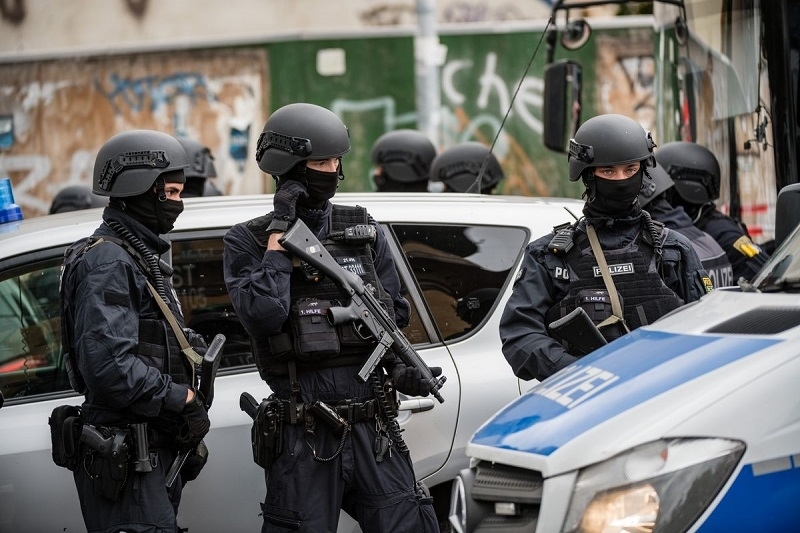 German police shot an Iranian citizen
