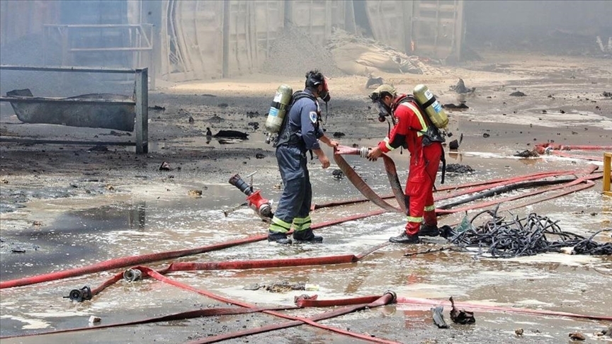 Five mysterious massive fires occurred in Iran within ten days.
