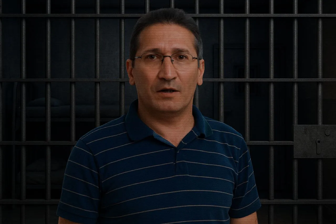 The Iranian Revolutionary Court has sentenced civil activist Bahnam Vaziriniya to 18 years in prison