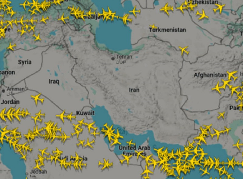 Yaxın Şərq hava məkanında uçuşlarla bağlı xəbərdarlıq müddəti uzadıldı