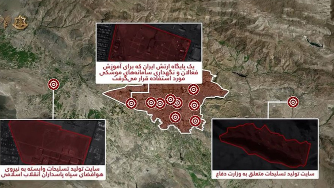 حمله گسترده اسرائیل به مراکز حساس تهران