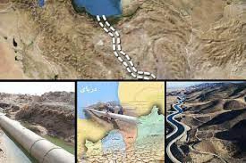 A water pipeline is being built from the Caspian Sea to Semnan
