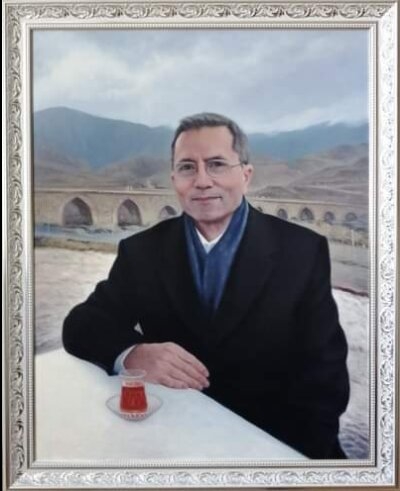 Rəis Rəsulzadə Əhməd Obalının portretini çəkdi