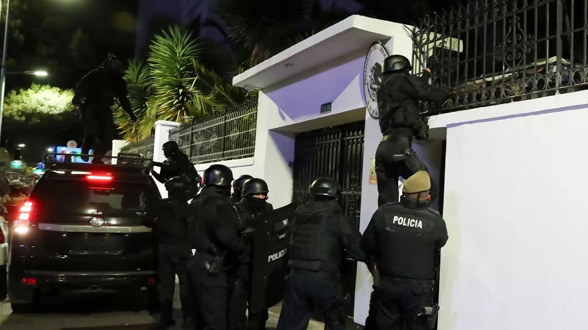 حمله پلیس اکوادور به سفارت مکزیک؛ روابط دیپلماتیک دو کشور قطع شد