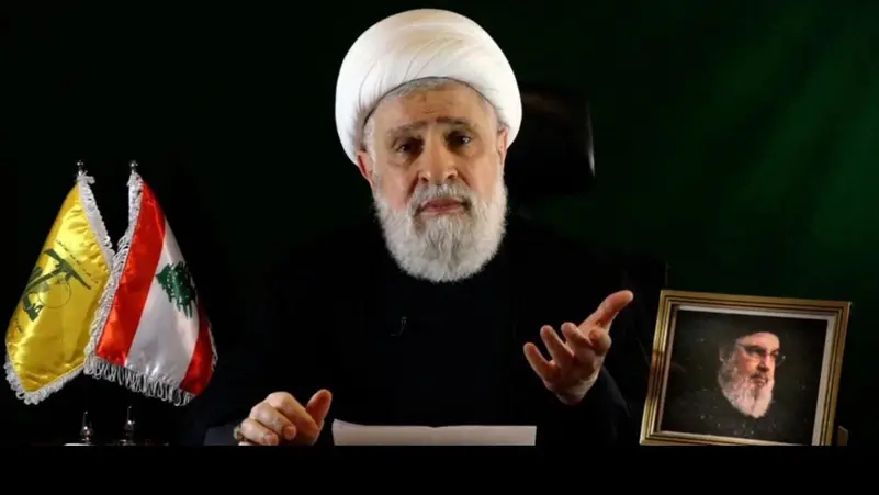 اسرائیل با نشر تصویری پراضطراب از نعیم قاسم، دبیرکل جدید حزب‌الله را به حذف تهدید کرد